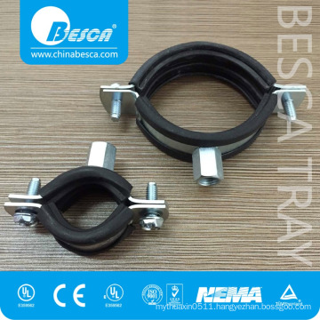 Besca High Quality Industrial Pipe Clamps With Rubber